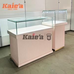 European-Style Luxury Jewelry Cabinet Custom Design for High-End Stores