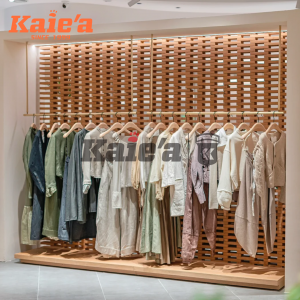 Clothing Display Rack with Full Clothing Store Design & Custom Shopfitting